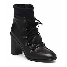 Napoleoni Shoes Napoleoni Leather Lace Up Grannie High Heel Boots Poshmark
