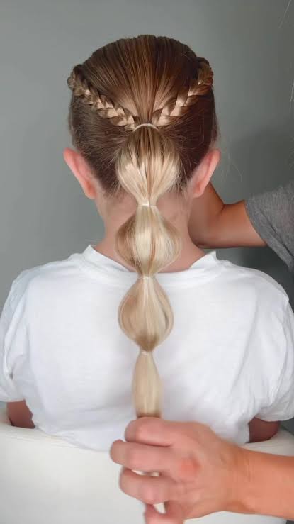 Cute Updo Hairstyle Tutorial for School