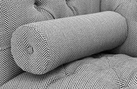 Navy dark blue herringbone pattern with white backing couch sofa bed throw accent pillows cover and insert 14x14, 16x16, 18x18, 20x20 aadesignshoppe. Casa Padrino Luxury Sofa Kubus Herringbone Grey 3 Seater Hotel Facilities