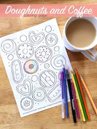 Just color the doughnuts you want to use. Doughnut Coloring Page 100 Directions