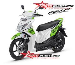 Modifikasi motor beat extreme, ring 17, airbrush, thailook, babylook, road race, drag bike, lowrider, ceper inspirasi perpaduan warna hijau tosca yang menawan pada hunian. Modifikasi Motor Beat F1 Warna Tosca Modifikasi Motor Terbaru 2021