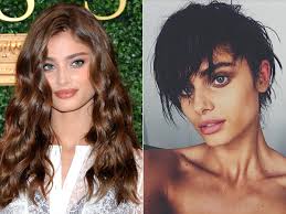 Maybe you would like to learn more about one of these? Victoria S Secret Model Taylor Hill Has A Pixie Cut Photos People Com