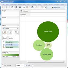 tableau bubble chart tutorialspoint