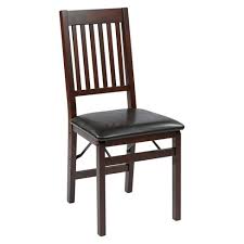 Great for outdoor seating comes in 2 foldable patio chairs, handmade teak folding chair with solid teak wood. Set Of 2 Hacienda Folding Faux Leather Dining Chair Brown Osp Home Furnishings Target