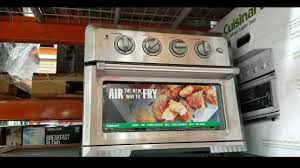 Costco Cuisinart Countertop Oven W Air Fry 159 Youtube