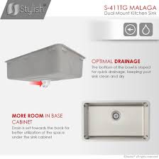 We did not find results for: 29 5 8 L X 17 3 4 W Undermount Or Drop In Stainless Steel Single Bowl Kitchen Sink 18 Gauge Overstock 32053632
