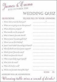 Although it's your day, you have a responsibility to create an enjoyable and comfortable atmosphere for your guests. 10 X Fully Personalised Wedding Bride Groom Quiz Cards Fun For Your Guests 6 99 Picclick Uk