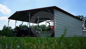 A gravel, or better yet, concrete floor, can add to the usefulness of the carport. 36 X 26 Vertical Carport 36 X 26 Metal Carport