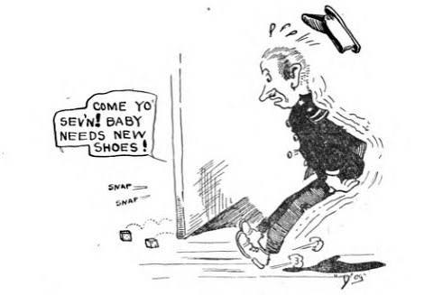 Early Sports and Pop Culture History Blog: Baby Shoes, Calico dresses,  African Golf and Crabs - a Dicey History and Etymology of "Baby Needs a New  Pair of Shoes!"