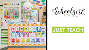 just teach happy birthday mini bulletin board set