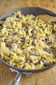 Ground Beef Stroganoff Recipe Dairy Free Dinner Ground Beef Stroganoff Beef Stroganoff