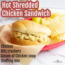 Create your ultimate chicken sandwich any time of the day or night! How To Make The Famous Ohio Shredded Chicken Sandwich Momskoop