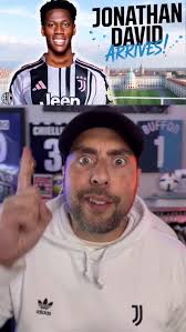 JONATHAN DAVID TOUCHES DOWN IN TURIN TO JOIN JUVENTUS! #juventus #calcio  #seriea #football #mercato #david #vlahovic #hancko #transfers