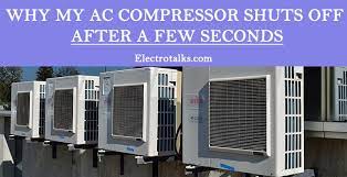 Turn your unit off immediately. My Ac Compressor Shuts Off After A Few Seconds 7 Steps Fix
