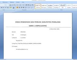 Penulisan surat resmi yang baik dan benar. Cara Membuat Surat Resmi Di Word Yang Baik Dan Benar