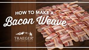 Cut the tenderloins crosswise into pieces about 4 centimeters long (you should have 8 to 10 pieces total). How To Make A Bacon Weave Traeger Grills Youtube