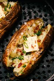 I've included a visual recipe walkthrough below with tips and ingredient notes. Crispy Air Fryer Baked Potatoes In Less Than An Hour The Recipe Critic