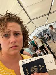 Travel woes update. I was granted a boarding pass 45 minutes before the  flight was to depart. They still told me to try. It was as awful as  yesterday, of course I