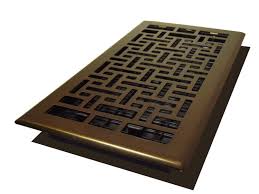 Amazon Com Decor Grates Ajh612 Rb Oriental Floor Register 6 Inch By 12 Inch Rubbed Bronze Home Impro Floor Registers Candy Making Supplies Home Improvement