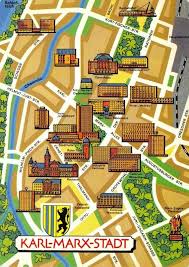 Vintage 1989 Karl Marx Stadt East Germany Street Map Buildings Postcard Es7 In 2020 Karl Marx Stadt Chemnitz Karl Marx
