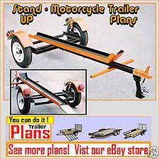 Motorcycle Trailer Motorcycle Trailer Motorcycle Carrier Trailer Plans