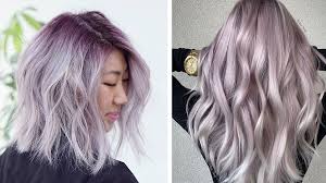 Vibrant hair color like lilac will attract the right kinds of attention and will help people to stand out in the crowd. Lavender Gray Is Spring S Coolest Hair Color Trend 21 Ways To Wear It Allure
