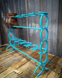 6 Pair Horseshoe Boot Rack Country Boot Storage By Steellovedshoes Horseshoe Art Horseshoes Horse Sh Horseshoe Projects Welding Projects Horseshoe Boot Rack