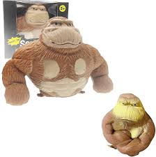 Amazon.com: Stretchy Gorilla，Stress Relief for Adults Sensory , Decompress  and Squeeze Stress , Gift for Easter : Toys & Games