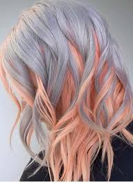 The cool, dark purple shade is an unexpected departure from the typical list of spring hair color trends. Pinterest Hair Color Ideas Hair Color Ideas Color Ideas Haircolorideas Diy Hair Dye Peach Hair Colors Silver Hair Color