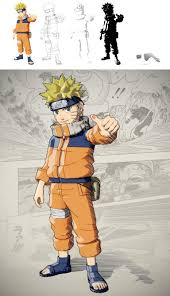 Naruto 3d Maya Toon Shader Character Animation Reference 3d Character Animation