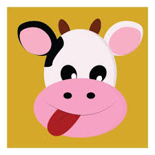 Cattle Farm Cow Animal Milk Meat Beef Farming Dairy Horns Calf Food Nature Domestic Agricultural Livestock Drink Cow Vector Happy Cow Cool Colorful Backgrounds