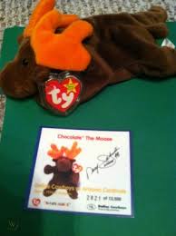 Ty Beanie Baby Chocolate The Moose Dallas Cowboys Special Edition 4th Generation 411282582