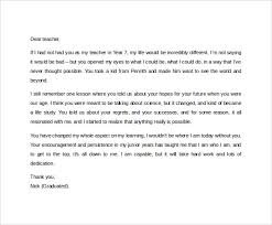 Thank you for being so dedicated to growing the future generation! Free 16 Sample Thank You Letters To Teacher In Pdf Ms Word Apple Pages