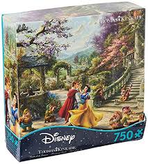 Disney puzzles for adults thomas kinkade. Ceaco 750 Piece Thomas Kinkade The Disney Collection Snow White Sunlight Jigsaw Puzzle Kids And Adults Multi Colored 5 Pricepulse