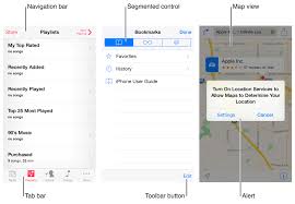 Ios Human Interface Guidelines Ios App Anatomy Human Interface Guidelines Ios Human Interface Guidelines App