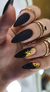 See more ideas about black nails, nails, nail designs. Stylish Nail Art Designs That Pretty From Every Angle Matte Black Nails