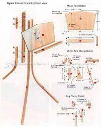 We've had multiple requests for a music stand plan and here it is! 2372 Wooden Music Stand Plans Woodworking Plans Podiumwoodworkingplans Wooden Music Stand Music Stand Woodworking Plans Guitar