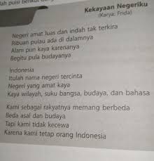 1 Berapa Jumlah Bait Puisi Tersebut 2 Berapa Jumlah Baris Tiap Bait 3 Apa Pola Rimantisp Bait 4 Brainly Co Id