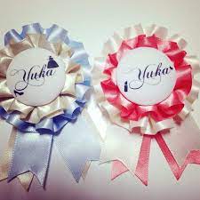 100均アイテムを使ったロゼットの作り方 ロゼット 手作り ハンドメイド ロゼット ウェディング ロゼット