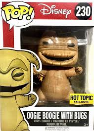 Funko Pop Oogie Boogie With Bugs Variant Nightmare Bc Hot Topic Exclusive 230 Funkopopexclusive Oogie Boogie