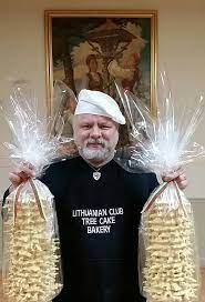 Tree Cake Sakotis We Bake Sakotis Tree Cake Tree Cakes Lithuanian Recipes Cake