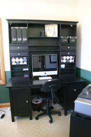 Ikea Hemnes Desk 2 Hutches Jpg 736 1 103 Pixels Ikea Home Office Home Office Furniture Sets Home Office Furniture