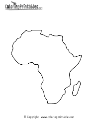 Discover 85 free africa outline png images with transparent backgrounds. The Continent Of Africa Coloring Page Coloring Home