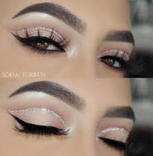 Black And Silver Makeup Trendy Nails Prom Black Silver Makeup Tutorials 53 Ideas Eye Makeup Silver Makeup Bridal Eye Makeup
