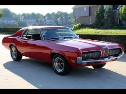 Image result for Competition Red 1970 Cougar