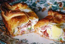 Bacon And Egg Pie Wikipedia The Free Encyclopedia Food Egg And Bacon Pie Egg Pie