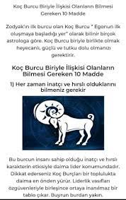 ranena adli kullanicinin bilgi panosundaki pin burc bilgileri burclar koc burcu