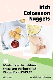 Cabbage is a nice alternative to the potato counterpart. St Patricks Day Recipe Colcannon Nuggets Baby Led Feeding
