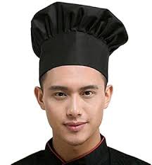 Hyzrz Chef Hat Set of 2 Pack Adult Adjustable Elastic Baker Kitchen Cooking  Chef Cap (Black) : Amazon.sg: Fashion
