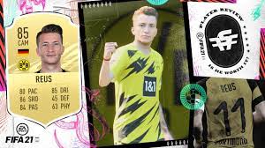 I am a bvb fan so i was always going to this sbc. Fifa 21 Reus Review 85 Marco Reus Player Review Fifa 21 Ultimate Team Youtube